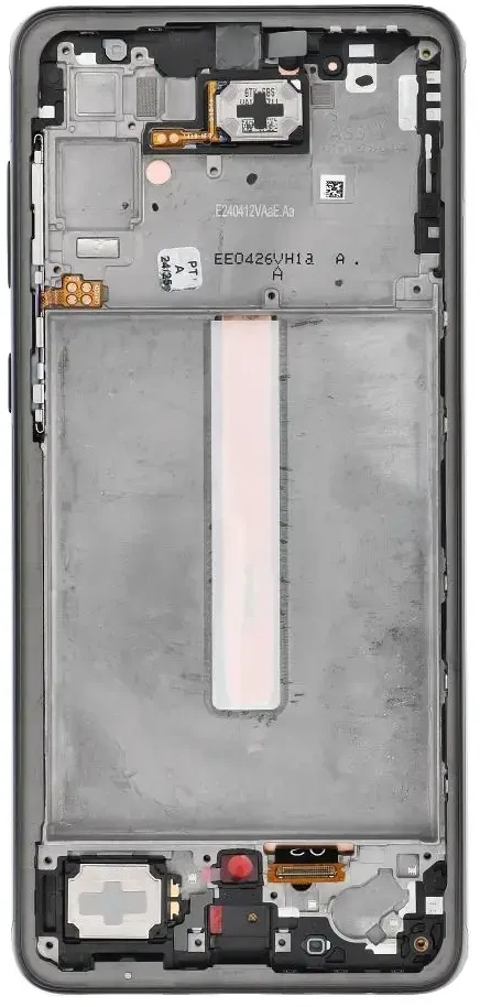 „ServicePack“ LCD ekranas SAMSUNG A33 5G A336B GH82-28143A juodas