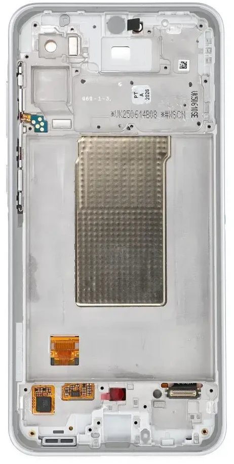 SAMSUNG A36 5G A366B baltas LCD ekranas su aptarnavimo paketu GH82-36841B