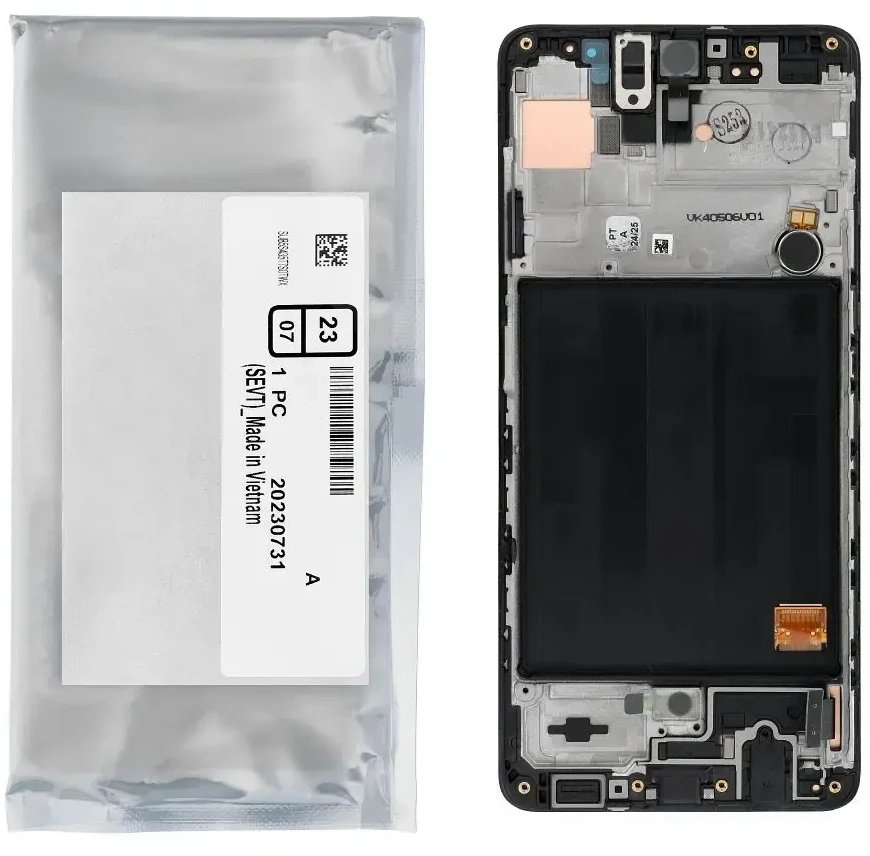„ServicePack“ LCD ekranas SAMSUNG A51 A515F GH82-21669A