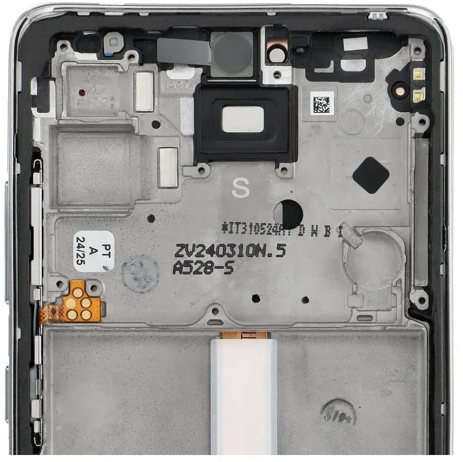 „ServicePack“ LCD ekranas SAMSUNG A52S 5G A528B GH82-26861D baltas