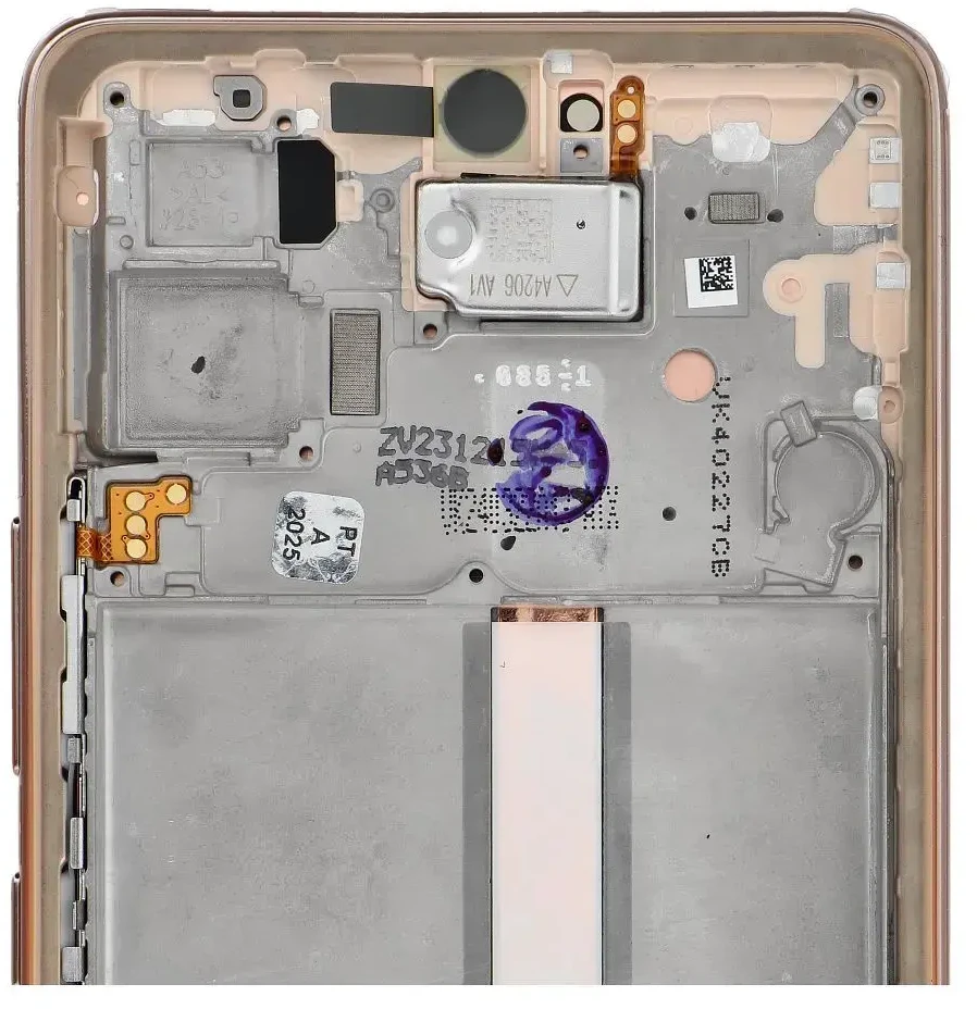 „ServicePack“ LCD ekranas SAMSUNG A53 5G A536B GH82-28024D auksinis