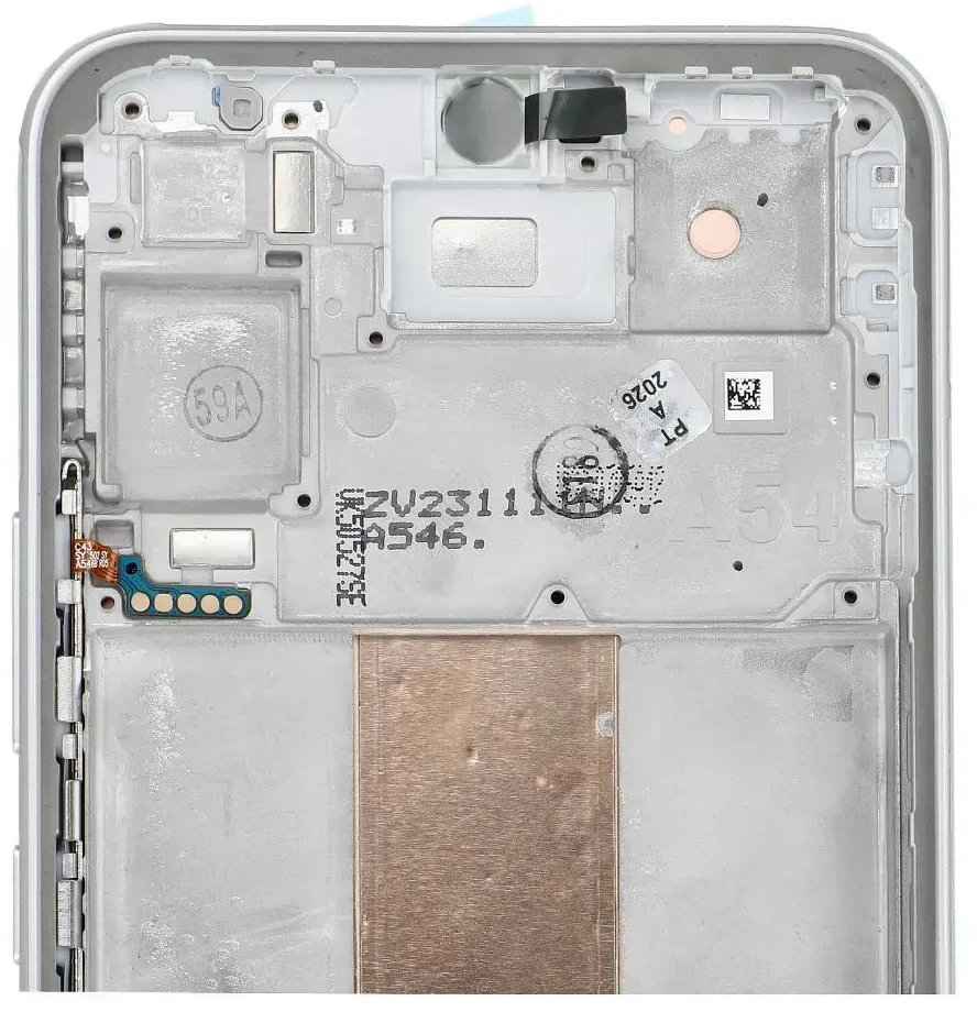 SAMSUNG A54 5G A546B LCD ekranas su integruotu ekranu, baltas, GH82-31231B