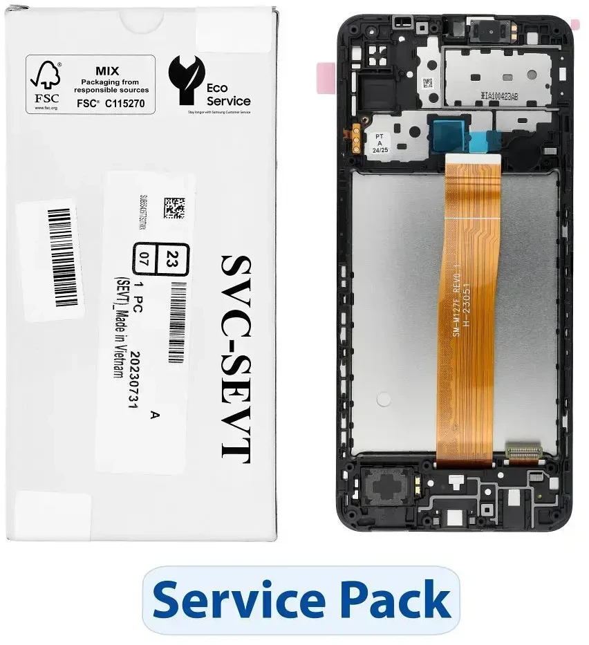 „ServicePack“ LCD ekranas SAMSUNG M12 M127F GH82-25042A