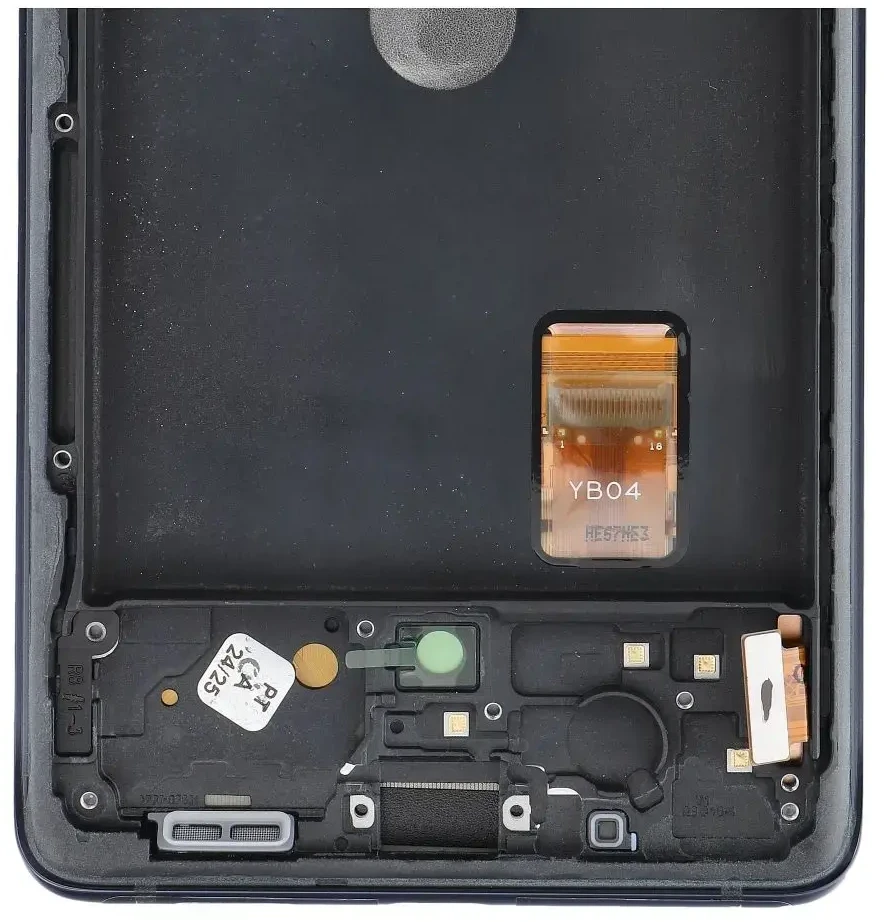 Mėlyna „ServicePack“ LCD ekranas SAMSUNG S20 FE 4G 5G GH82-24219A mėlynas