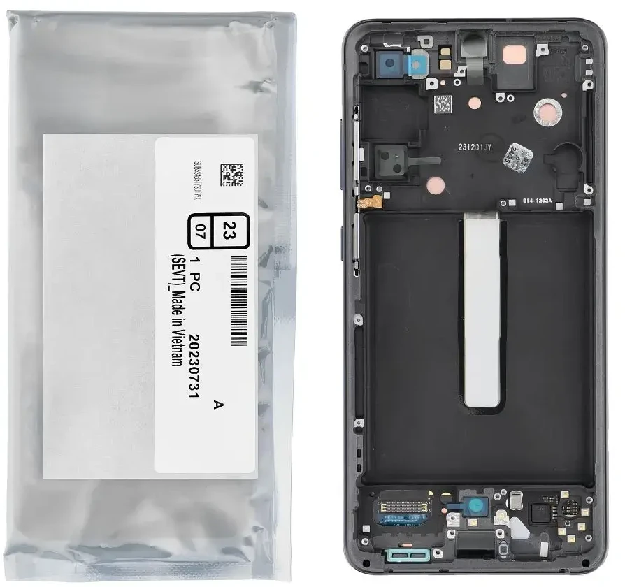 „ServicePack“ LCD ekranas SAMSUNG S21 FE G990B GH82-26420A