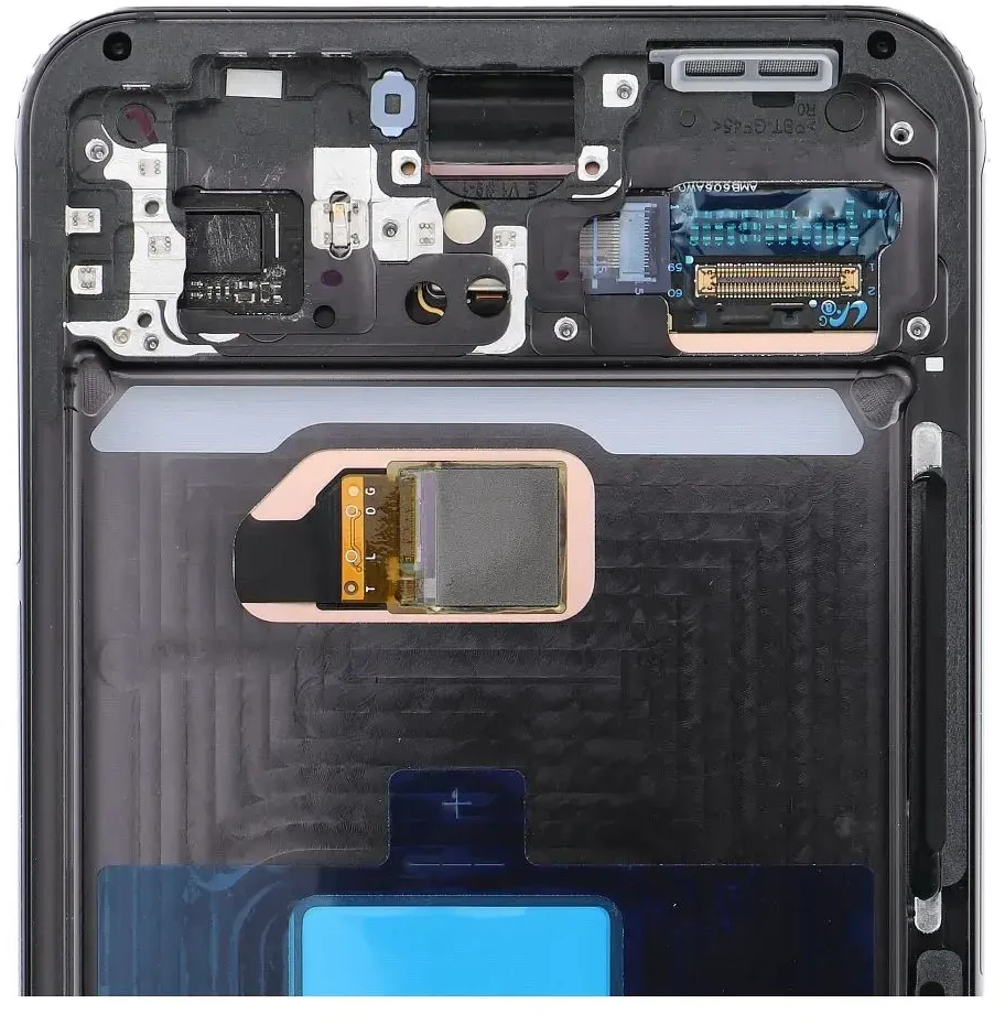 „ServicePack“ LCD ekranas SAMSUNG S22 S901 GH82-27520A juodas