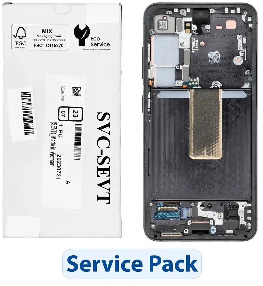 „ServicePack“ LCD ekranas SAMSUNG S23 S911B GH82-30480A