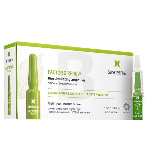 Sesderma Factor G intensyvi jauninanti sistema, 7 ampulės x 1,5 ml
