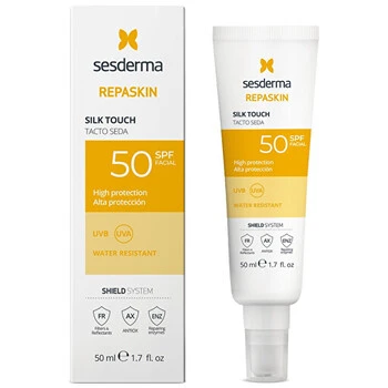 Sesderma Repaskin Silk Touch veido kremas nuo saulės su SPF50, 50 ml