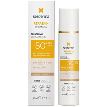 Sesderma Repaskin Urban 365 Depigmenting Photoprotector Spf50+ veido kremas nuo saulės 50ml