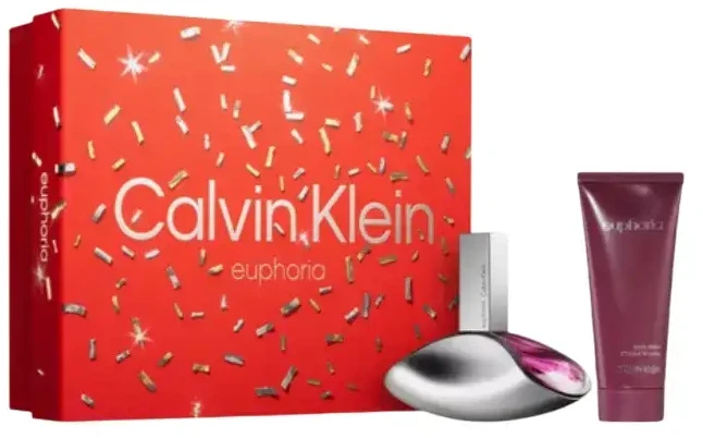Rinkinys Calvin Klein: Euphoria Eau De Parfum moterims, 100 ml + Euphoria Day & Night Losjonui, 100 ml