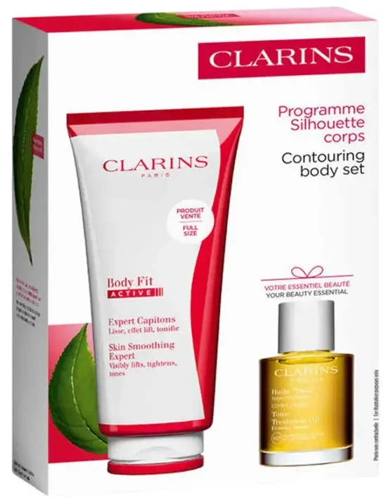Clarins BODY FIT ACTIVE CASE 2 pcs