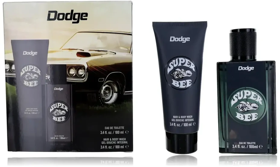 Versace Set Dodge: Super Bee, Kūno prausiklis, Body, 100 ml + Super Bee, Eau De Toilette, For Men, 100 ml For Men