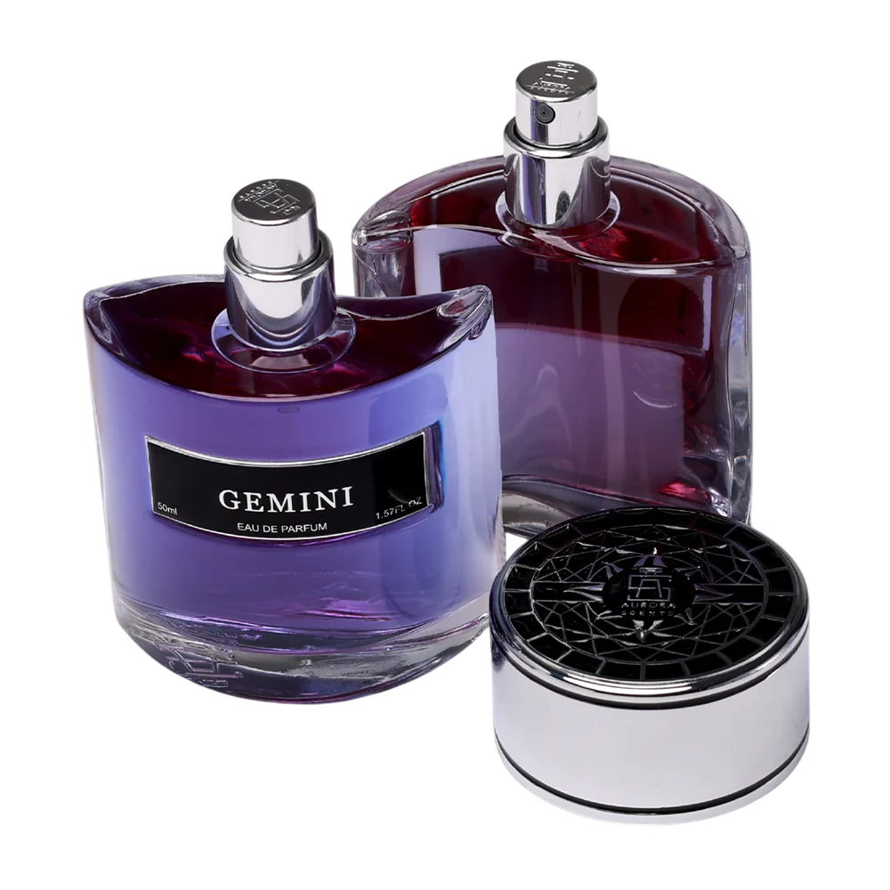 Aurora Scents Set Duo Aurora Gemini Noir EDP parfumuotas vanduo vyrams, 2 vnt., 50 ml