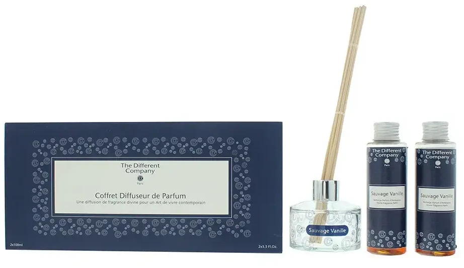 Drėkintuvas Set Duo The Different Company Sauvage Vanille Vanilla Room Air Freshener, 2 vnt., 100 ml