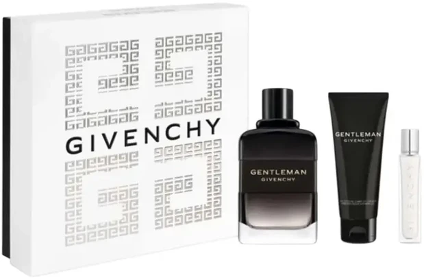 Set Givenchy: Gentleman Boisee Eau De Parfum For Men, 100 ml + Gentleman Boisee Eau De Parfum For Men 12.5 ml + Gentleman Boisee Dušo želė, 75 ml