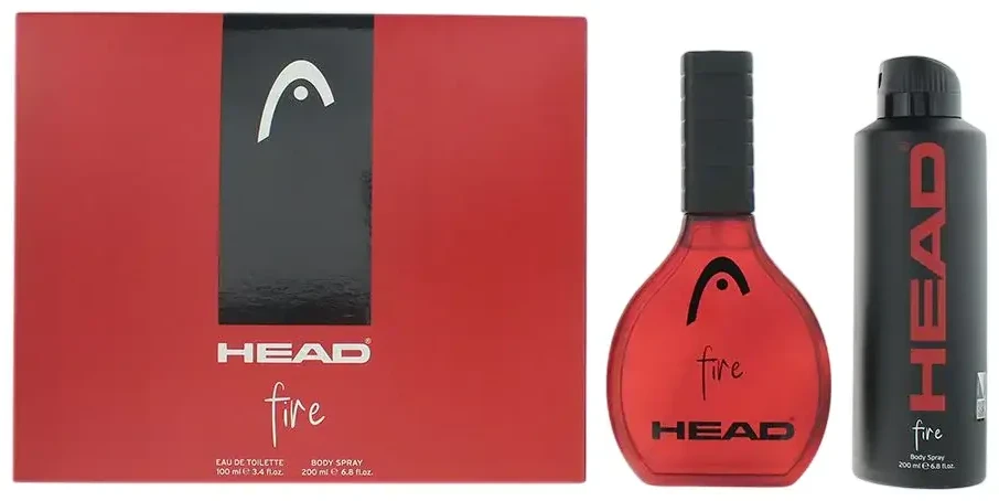 Set Head: Fire Eau De Toilette For Men, 100 ml + Fire Dezodorantas Purškiklis For Men, 200 ml