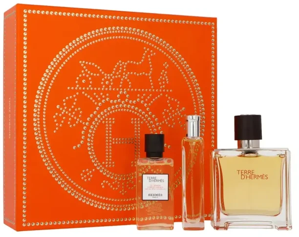 Hermès Set Terre Hermes Pp, 75 ml Mini, 15 ml Hbsg, 40 ml@