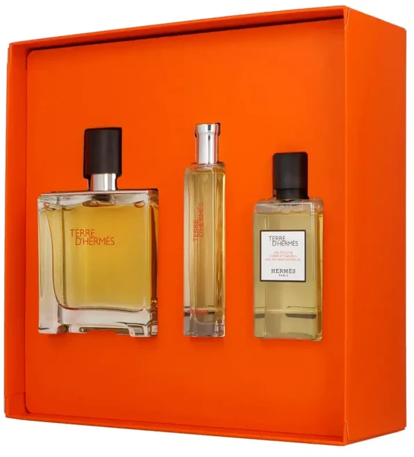Hermès Set Terre Hermes Pp, 75 ml Mini, 15 ml Hbsg, 40 ml@