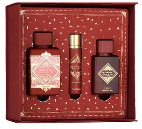 Set Lattafa Bade`e Al Oud Sublime EDP 100ml + 12ml EDP + Hair Mist 50ml