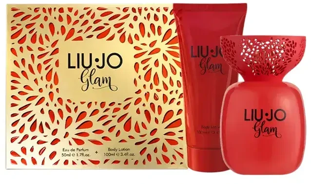 Set Liu Jo: Glam Eau De Parfum For Women, 50 ml + Glam Hydrating Daily Losjonas kūnui, 100 ml