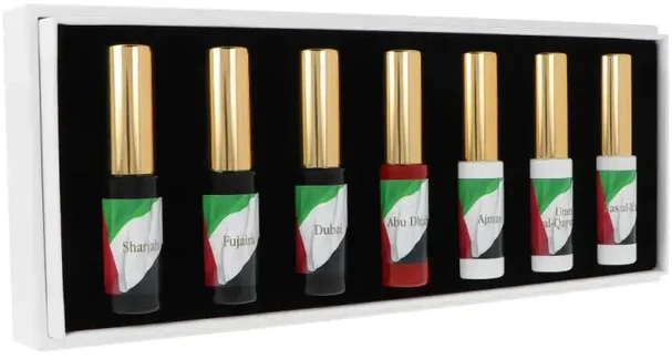 Set Moresque Discovery Moreta EDP 7,5ml + Diadema EDP 7,5ml + Tamima EDP 7,5ml + Aristoqrati EDP 7,5ml + Al Andalus EDP 7,5ml + Emiro EDP 7,5ml + Rand EDP 7,5ml