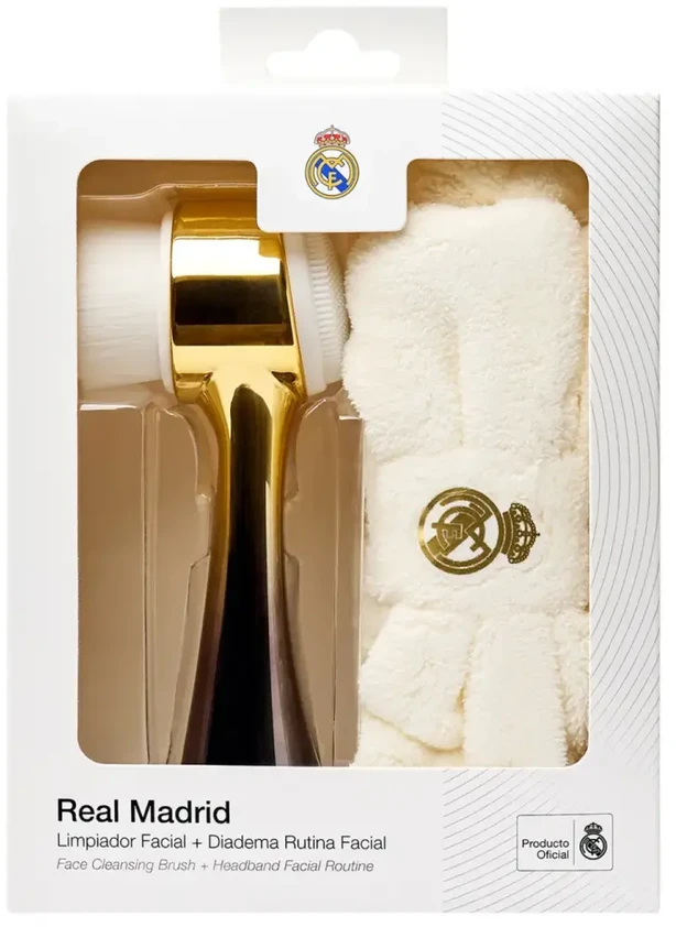 Set Real Madrid: Real Madrid Facial Cleansing + Real Madrid Hair Band Baltas