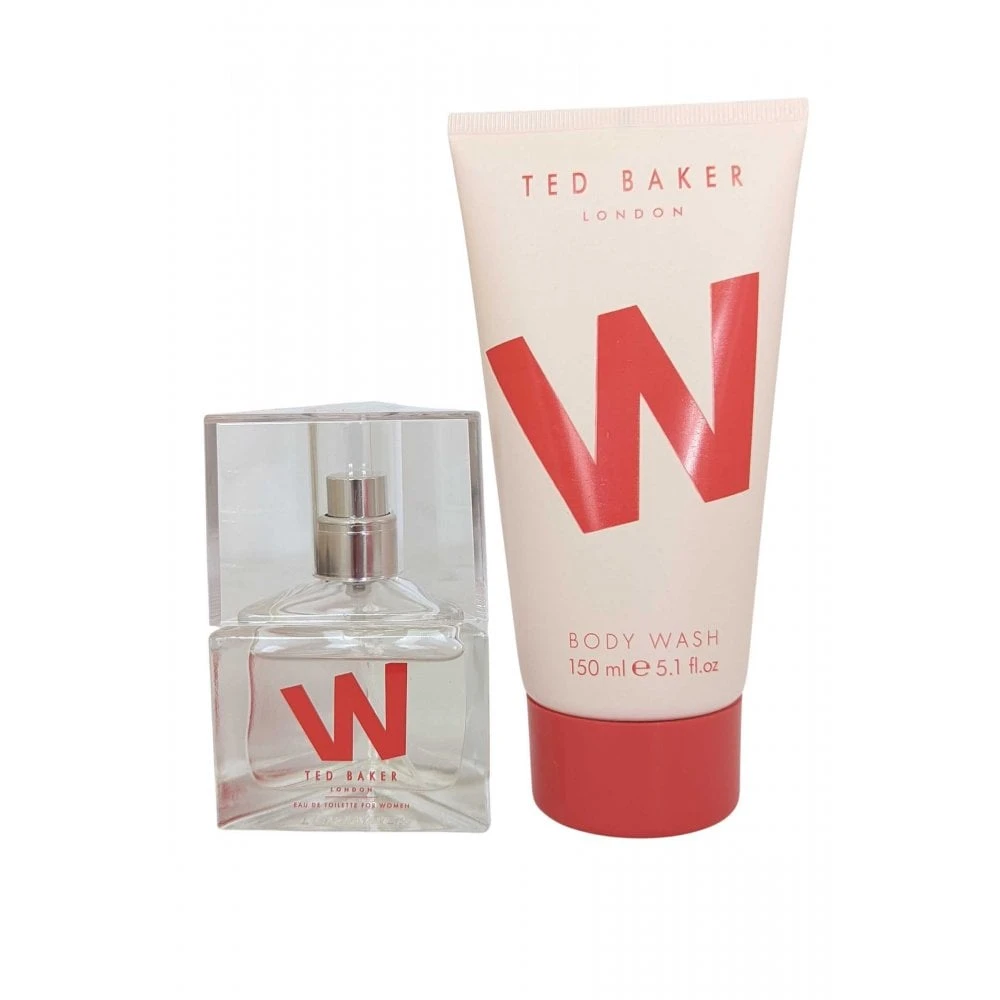 Rinkinys Ted Baker: W EDT For Women, 30 ml + W Cleansing Dušo želė visam kūnui, visiems odos tipams, 150 ml