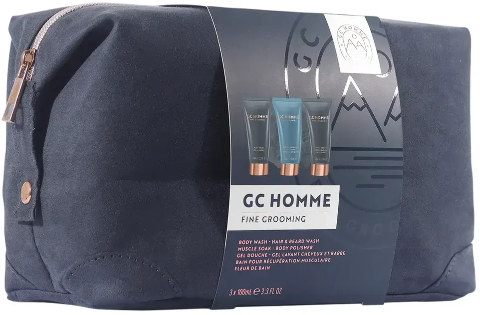 Sergio Tacchini Set The Luxury Bathing Company: GC męski, Cleansing & Refreshing, Dušo želė, For All Skin Types, 100 ml + GC męski, Citrus & Aromatic, Dušo želė & Šampūnas 2-In-1, 100 ml + GC męski, Relaxes & Relieves Tension, Kūno prausiklis, 100 ml + The Lux
