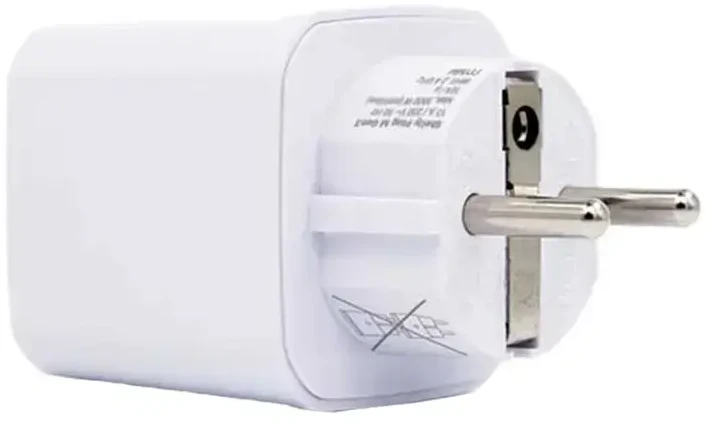 Shelly Plug PM Gen3 išmanusis 16A kištukas, baltas
