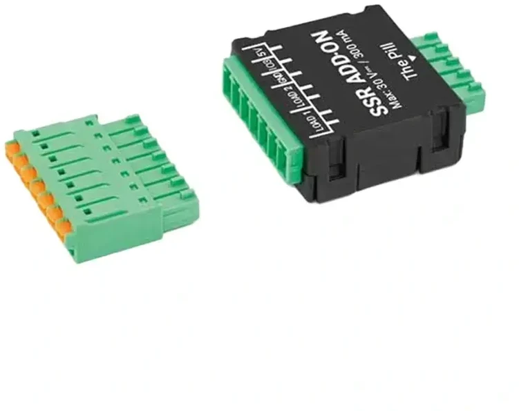 Shelly SSR Add-on priedas su 2 valdomais kanalais 0-30 VDC