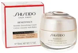 Shiseido Benefiance Wrinkle Smoothing Cream veido kremas nuo raukšlių, 50 ml
