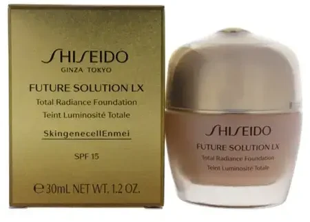 „Shiseido Lx Total Radiance Kreminis“ makiažo pagrindas „Rose SPF 15“, 30 ml