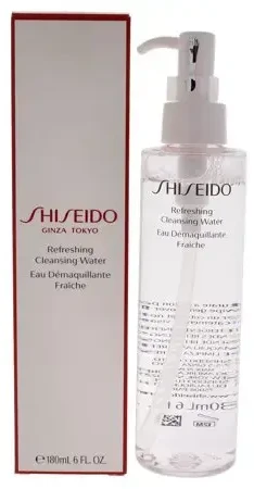 „Shiseido“ gaivinantis valomasis micelinis Vanduo visiems odos tipams, 180 ml
