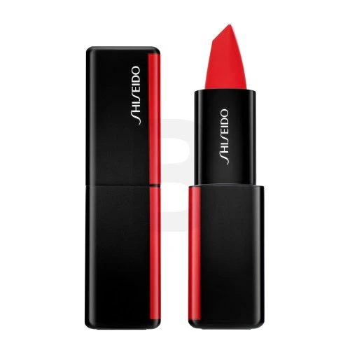 Shiseido ModernMatte Powder matiniai lūpų dažai, 4g, Spalva: 509 Flame