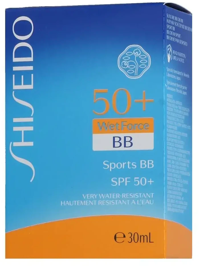 Shiseido Sports BB Atsparus vandeniui Spf50 Dark, 30 ml
