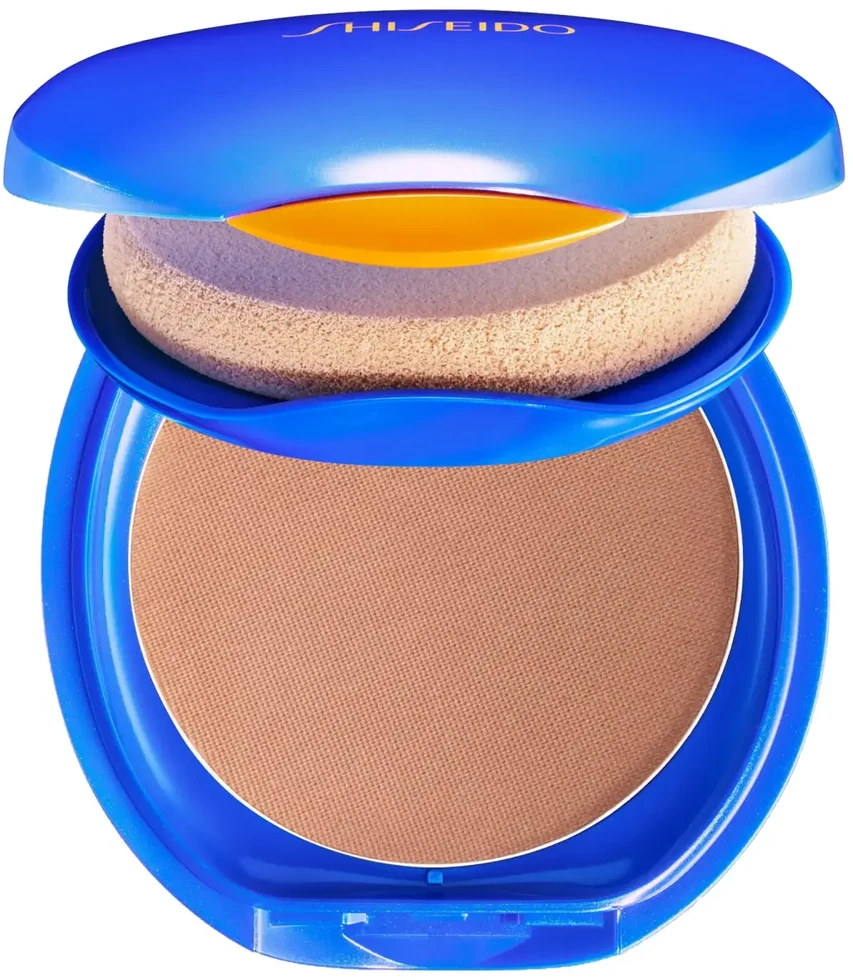 Shiseido Uv Protective Maquillaje Solar Compacto Recargable Spf30 Dark rusvai gelsvas, 12 g