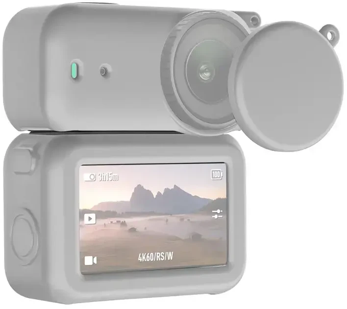 Silicone protective euti Puluz for DJI Osmo Nano (Gray)