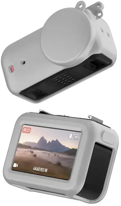 Silicone protective euti Puluz for DJI Osmo Nano (Gray)