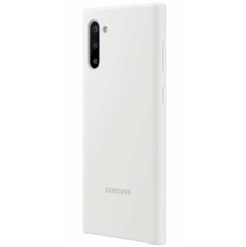 Samsung Galaxy Note10 Silikoninis dėklas (Baltas) PN970TWE 
