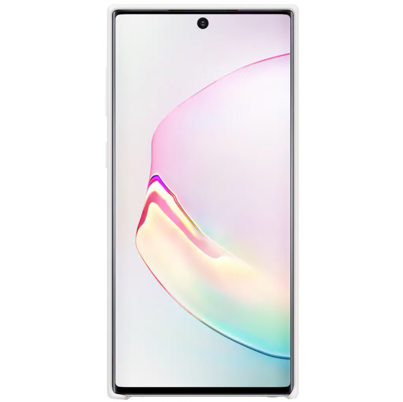 Samsung Galaxy Note10 Silikoninis dėklas (Baltas) PN970TWE 