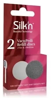 Šveitimo diskai pėdų šveitikliui Silk'n FreshPedi Soft&Medium (2 vnt.)