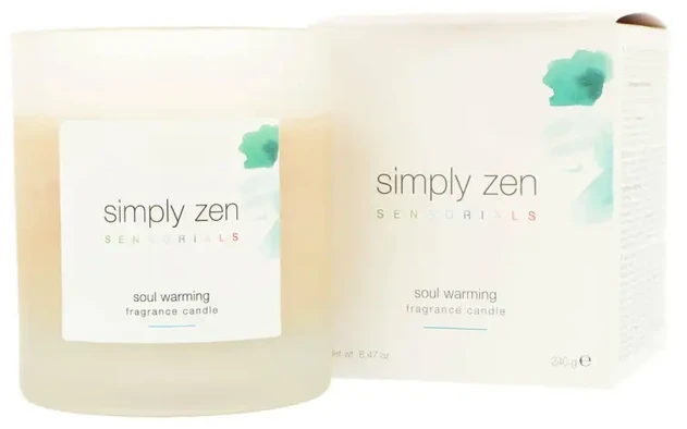 Simply Zen Sensorials Home Soul Warming Scented Candle 240g