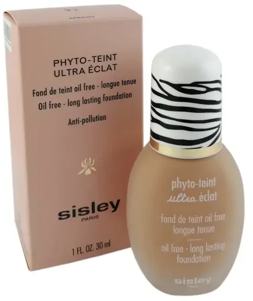 Ilgai išliekantis makiažo pagrindas Sisley Phyto Teint Ultra Éclat, spalva: 3N (3+) Apricot, 30 ml