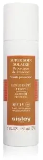Sisley kūno aliejus įdegiui SPF 15 Super Soin Solaire (vasaros kūno aliejus), 150 ml