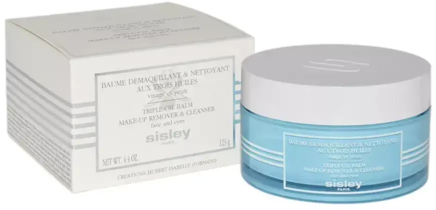 Sisley trigubo aliejaus balzamas makiažo valiklis, 125 ml