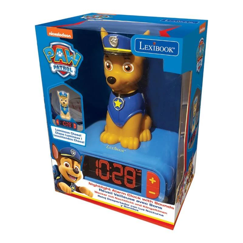 Skaitmeninis žadintuvas su Chase 3D naktiniu apšvietimu Lexibook