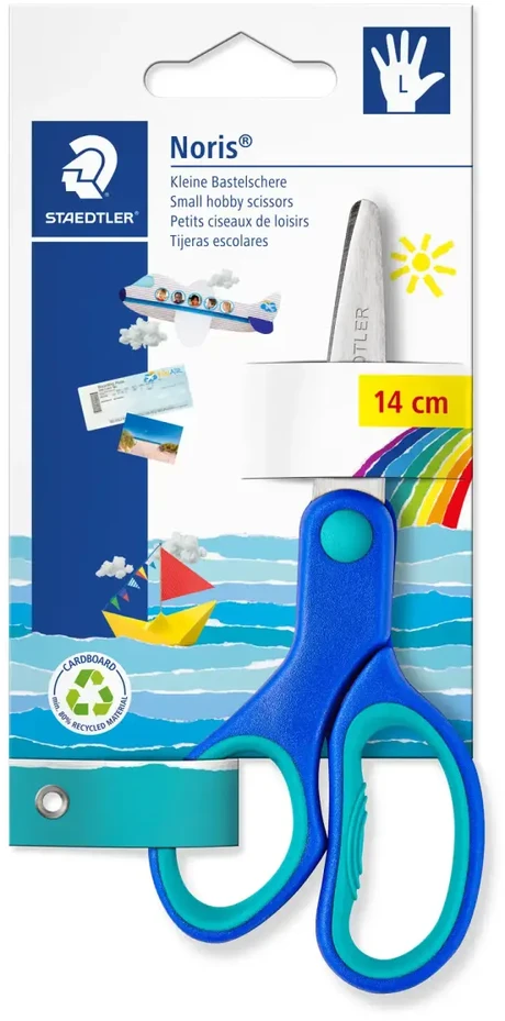Staedtler žirklės 14 cm kairiarankiams
