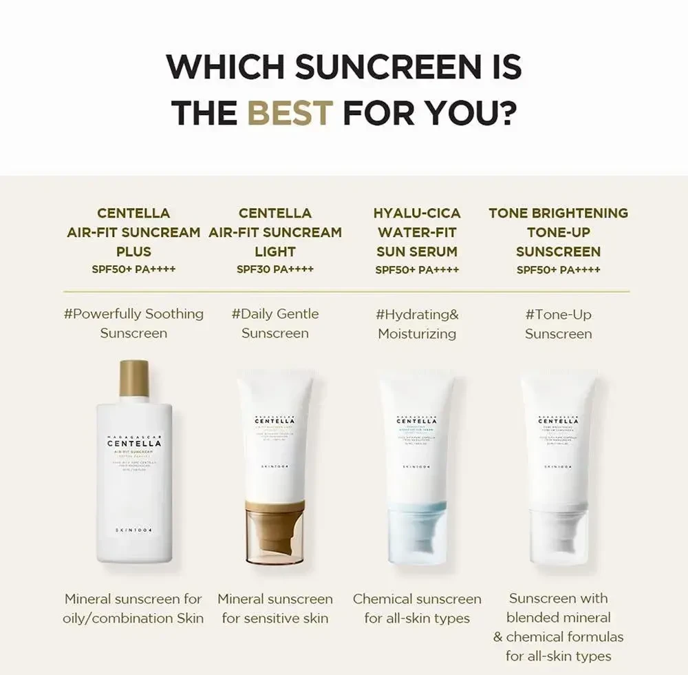 SKIN1004 - Madagascar Centella Hyalu-Cica Water-fit Sun Serum SPF50+ PA++++ 50 ml
