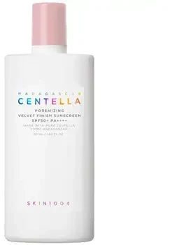 Skin1004 Apsauginis kremas nuo saulės SPF 50+, poras mažinanti aksominė apdaila, 50 ml